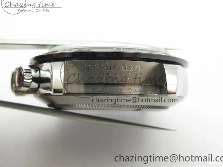 116500 Bracelet Noob Bezel Ceramic Edition Daytona A7750 White SS on 1:1 Dial Best 0520